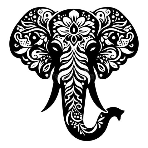 Premium Quality Elephant Silhouette Vector Stock Illustration ...