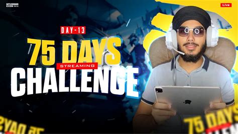 ROAD TO 5K 75 DAYS STREAMING DAY 13 BGMI LIVE STREAM SOUVIKDLIVE