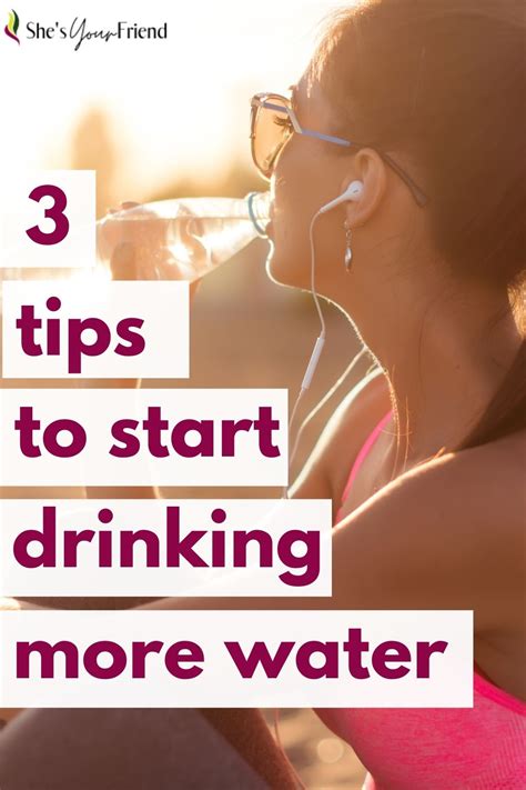 How Can I Start Drinking More Water Artofit