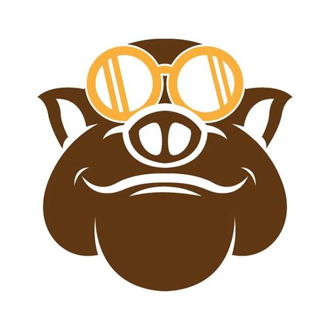 Warthog icon logo design 25673142 Vector Art at Vecteezy