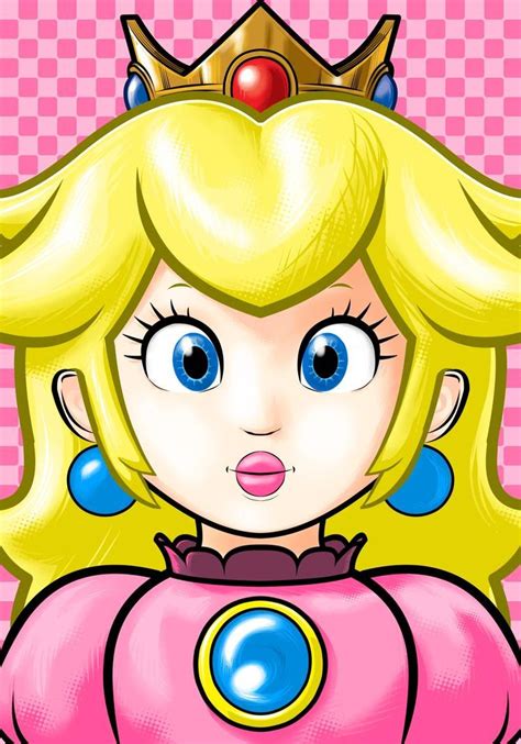 Princess Peach By Thuddleston On DeviantArt Princess Peach Cute Easy