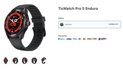 新型Wear OSTicWatch Pro 5 Enduro発表 発売 Jetstream