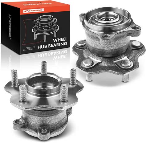 Amazon Detroit Axle FWD Pair Rear Wheel Bearing Hubs For 2008