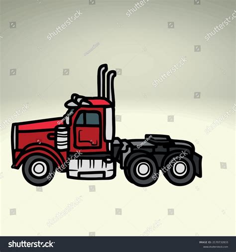 Dump Truck Vector Illustration Isolated On Stock Vector (Royalty Free) 2170732833 | Shutterstock