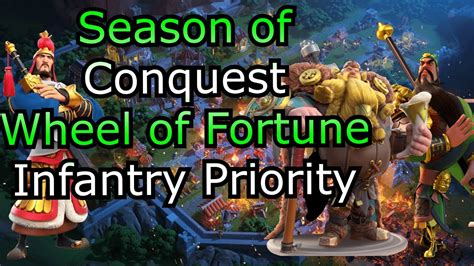 Season Of Conquest Infantry Wheel Of Fortune Priority Rise Of