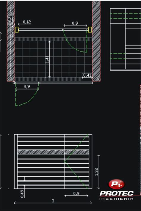 Planos De Cortinas Metalicas En Autocad