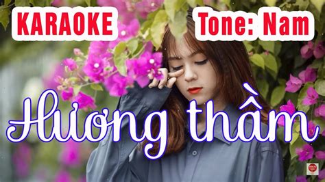 Karaoke H Ng Th M Beat Tone Nam Ch N H Ng Karaoke Youtube