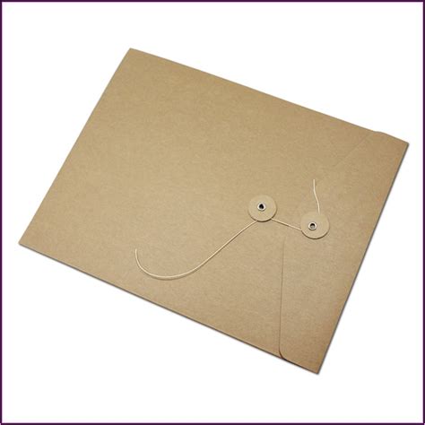 Kraft Button And String Envelopes - Envelope : Resume Examples #wRYPw4vP94