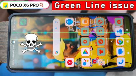 Display Issue In Poco X6 Pro 😡 Motherboard Issue In Poco Phone 🤬 Green