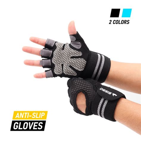 Jual DESIS GYM GLOVE SARUNG TANGAN FITNESS OLAHRAGA ANTI SLIP Shopee