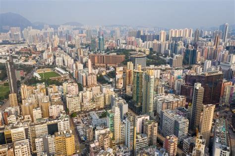 Premium Photo Sham Shui Po Hong Kong 19 March 2019 Aerial View Of