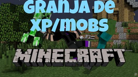 Granja De Xp Mobs Minecraft Bedrock Youtube