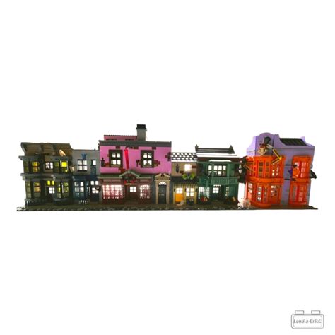 Rent LEGO set: Diagon Alley™ at Lend-a-Brick