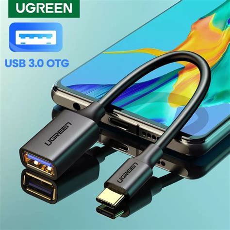 Ugreen รุ่น 30701 อะแดปเตอร์ Type C เป็น Usb 30 Otg สายยาว 15ซม วัสดุ