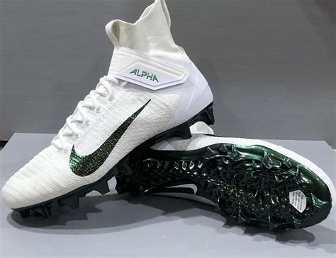 Nike Alpha Menace Elite White Size Wide Oregon Ducks Team Pe