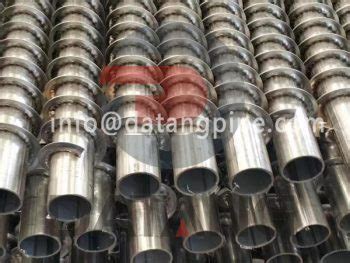 High Frequency Welded Helical L Stainless Steel Spiral Fin Tubes