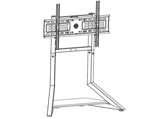 Fitueyes F F L Tv Stand With Mount Installation Guide