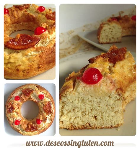 ROSCÓN DE REYES SIN GLUTEN