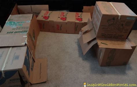 Cardboard Box Maze and Play Tunnel | Inspiration Laboratories