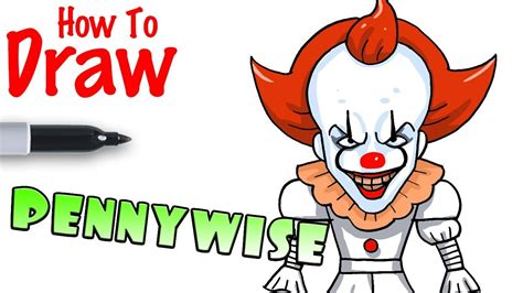 Pennywise Drawing Tutorial