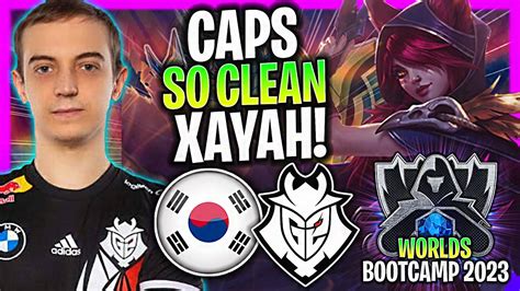 Caps Is So Clean With Xayah In Korea Soloq G Caps Plays Xayah Adc