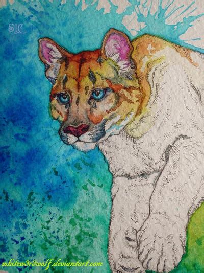 Mountain Lion Wip By Whitew3r3wolf On Deviantart