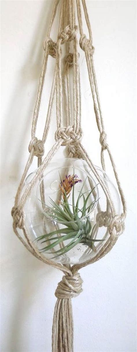 90 Best Vintage Macrame Plant Hanger Creations Diy Macrame Plant