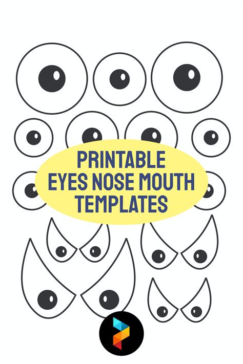 10 Best Printable Eyes Nose Mouth Templates PDF for Free at Printablee