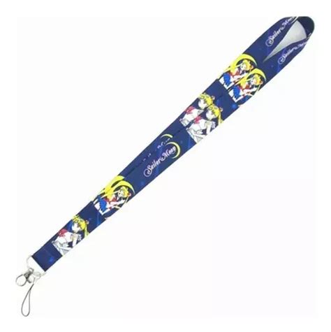 Sailor Moon Correa Cordon Usb Credencial Porta Gafete En