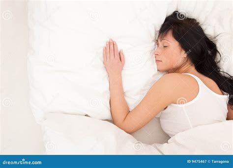 Sleeping Woman Stock Image Image Of European Calm Morning 9475467