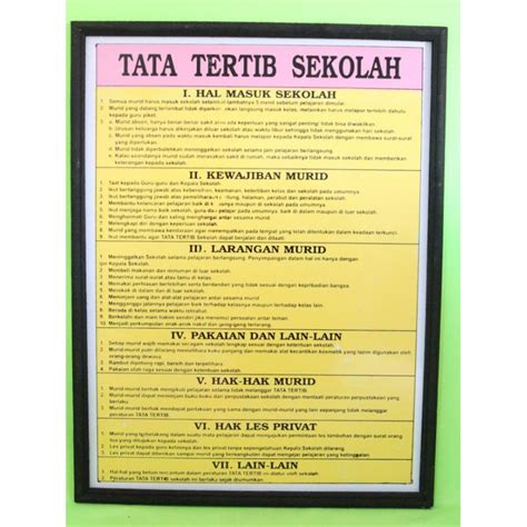 Detail Gambar Banner Tata Tertib Siswa Koleksi Nomer