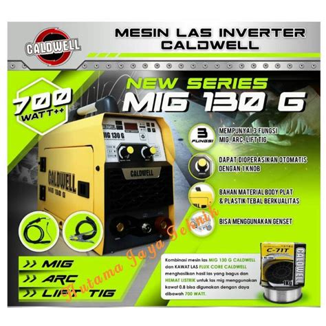 Jual Mesin Las Inverter Mig Welding Caldwell Mig G Shopee Indonesia