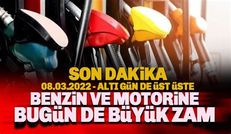 Benzin ve motorine bu gece de büyük zam geliyor