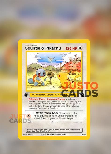 Original Squirtle Card