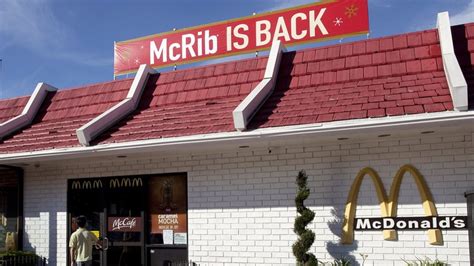 McDonald's McRib Returns After Going On Farewell Tour A Year Ago