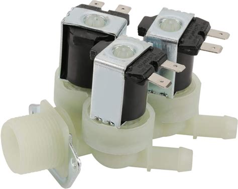 Buy Electric Solenoid Valve 3 Way Water Inlet N C Normal Closed