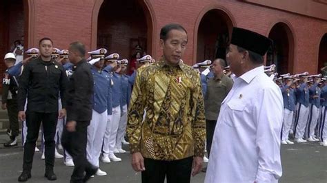 Jokowi Dan Prabowo Resmikan Gedung Akmil Di Magelang Tempo Co