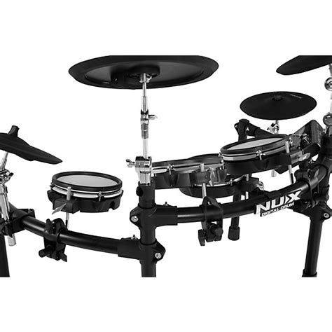 NUX DM 7X All Remo Mesh Head Digital Drum Kit Black Guitar Center