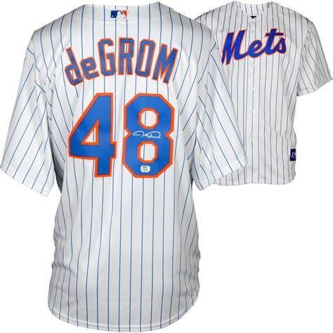 Jacob Degrom New York Mets Autographed Replica White Jersey