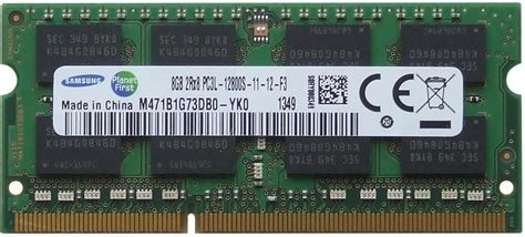 Samsung 8GB DDR3 SO-DIMM Memory Module : Amazon.co.uk: Computers ...