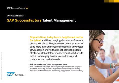 SAP SuccessFactors Talent Management PPT