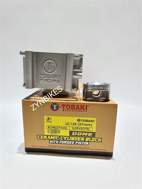 Tobaki Ceramic Racing Block Mm Dome Forge Piston Yamaha Spark