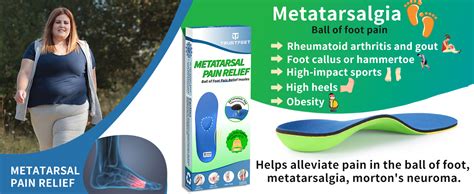 Amazon Trustfeet Heavy Duty Support Metatarsal Pain Relief Insoles