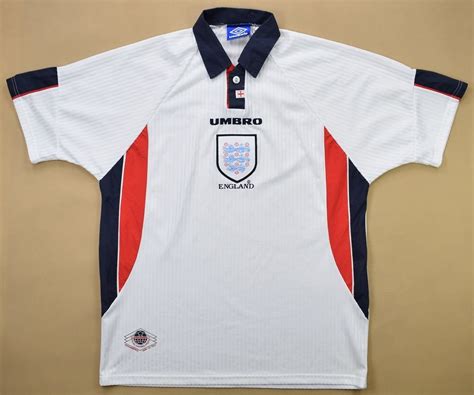 1997 98 ENGLAND SHIRT XL Football Soccer International Teams