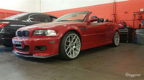 2004 BMW M3 RED CONVERTIBLE | Rent this location on Giggster