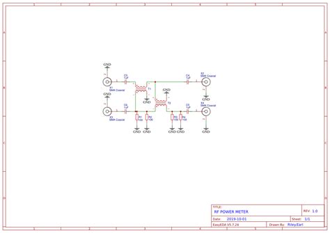 RF Power Meter - EasyEDA open source hardware lab