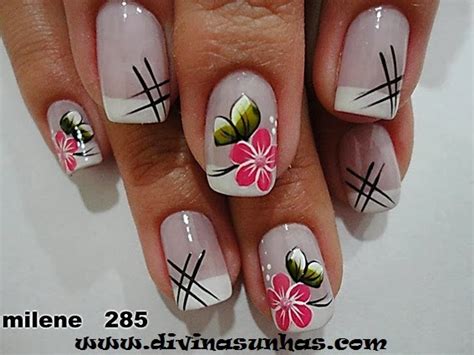 Imagens De Unhas Decoradas Flores