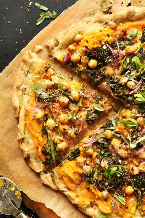 Butternut Squash Veggie Pizza Minimalist Baker Recipes