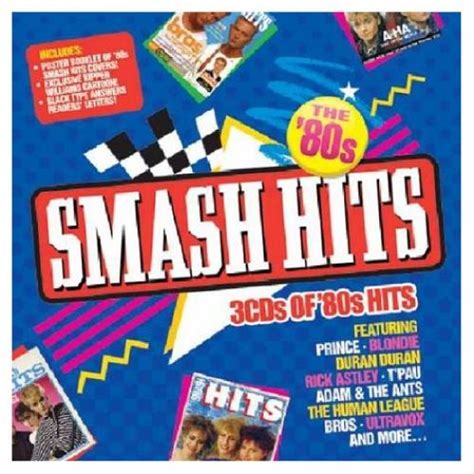 Various Pop Smash Hits The 80s Uk Triple Cd Wmtv072 Smash Hits The