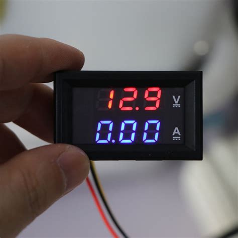 【10 Years Professional】universal Mini Digital Voltmeter Ammeter Dc 100v